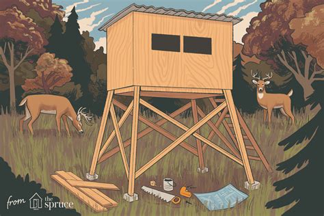 free printable deer building plans